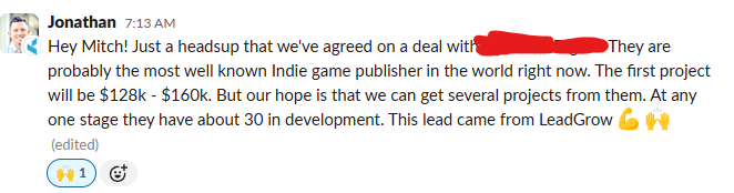$128K-$160K Deal - Indie Game Publisher